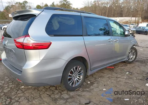 2018 Toyota Sienna Xle 8 Passenger z USA, uszkodzony, nr VIN 5TDYZ3DC7JS959182